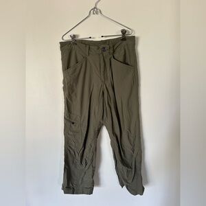 PATAGONIA - Mens 28 CARGO ZIPPER POCKET Army Green/Brown